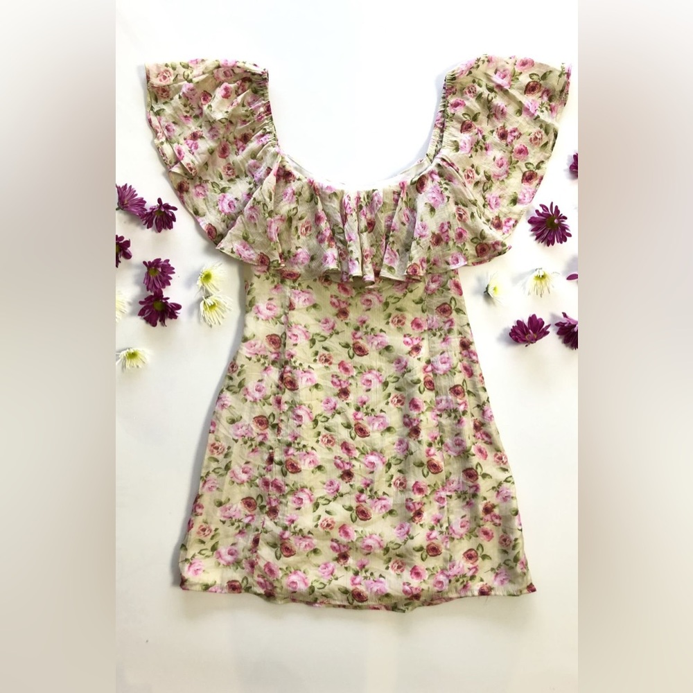 Vanessa Mooney Joelyn Ruffled Dress